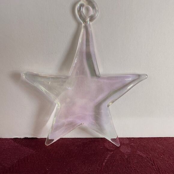 Grab Bag Mixed Lot 5 Christmas Holiday Ornaments, Stars, Tree, Snowflakes - Picture 5 of 5